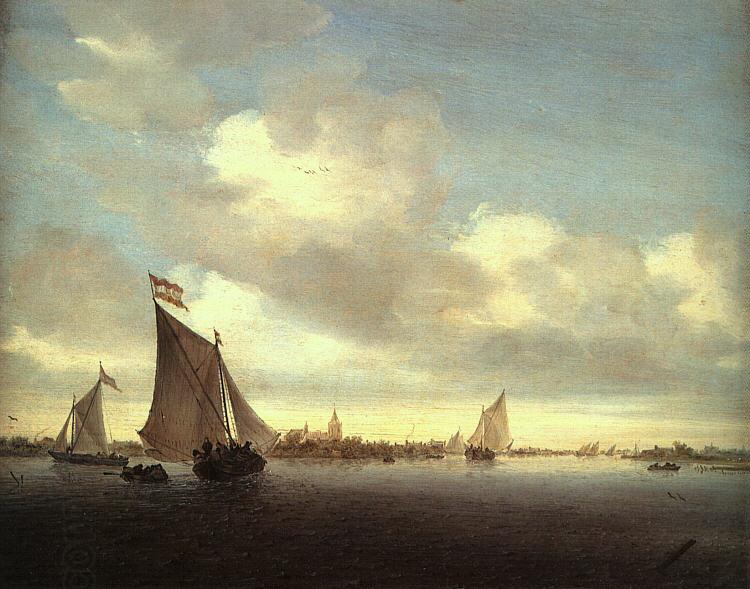 Saloman van Ruysdael Marine oil painting picture